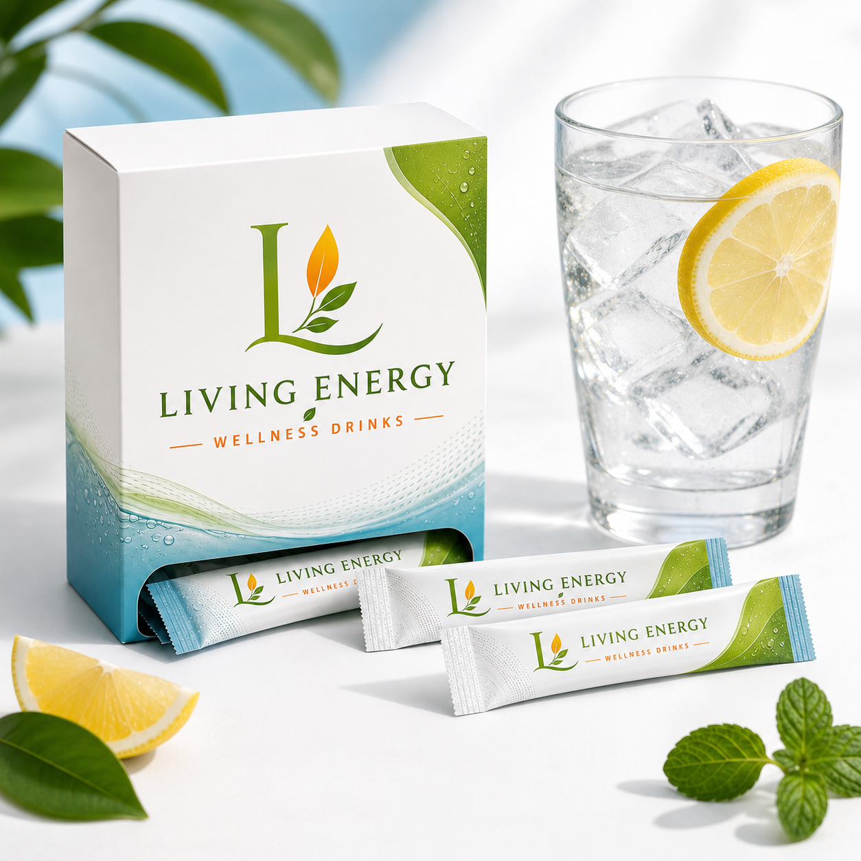 Living Energy hydration stick packs